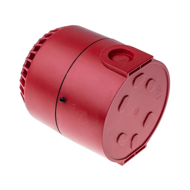 Eaton DB5 Series Electronic Sounder Surface Mount Red Housing ABS IP65, 24V DC, 24-Tone 100dB @ 1m IP65