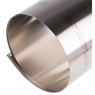 RS PRO Stainless Steel Shim 1.25 m x 150 mm x 0.4 mm 519-062