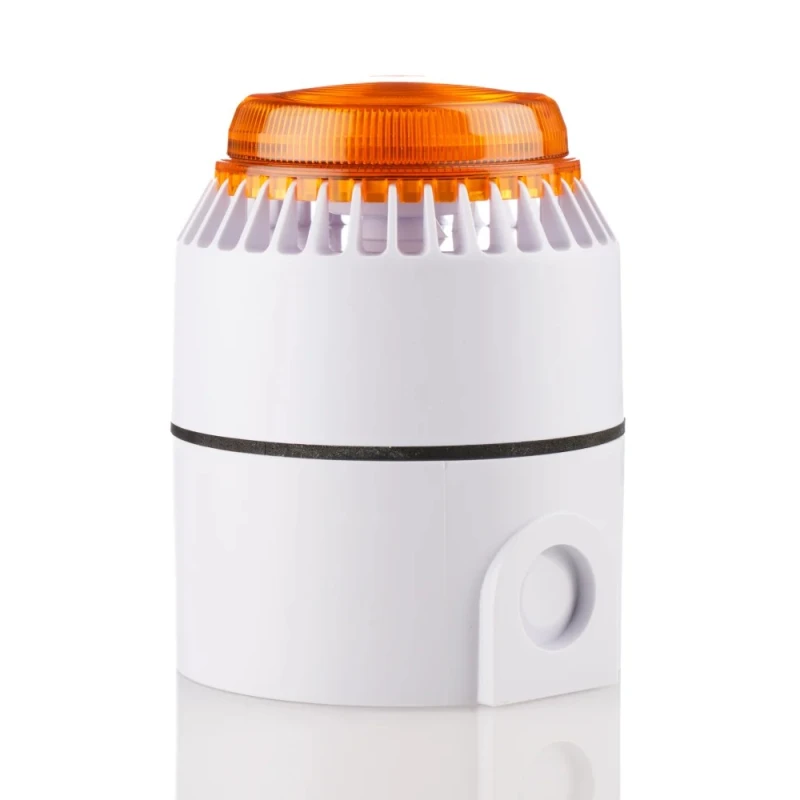 Eaton Amber Sounder-Beacon Combination, IP54, IP65, 24V DC, 101 dB @ 1m, Electronic Sounder Beacon 640024FULL-0078X
