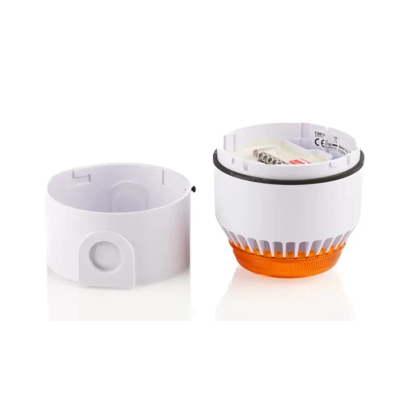 Eaton Amber Sounder-Beacon Combination, IP54, IP65, 24V DC, 101 dB @ 1m, Electronic Sounder Beacon 640024FULL-0078X