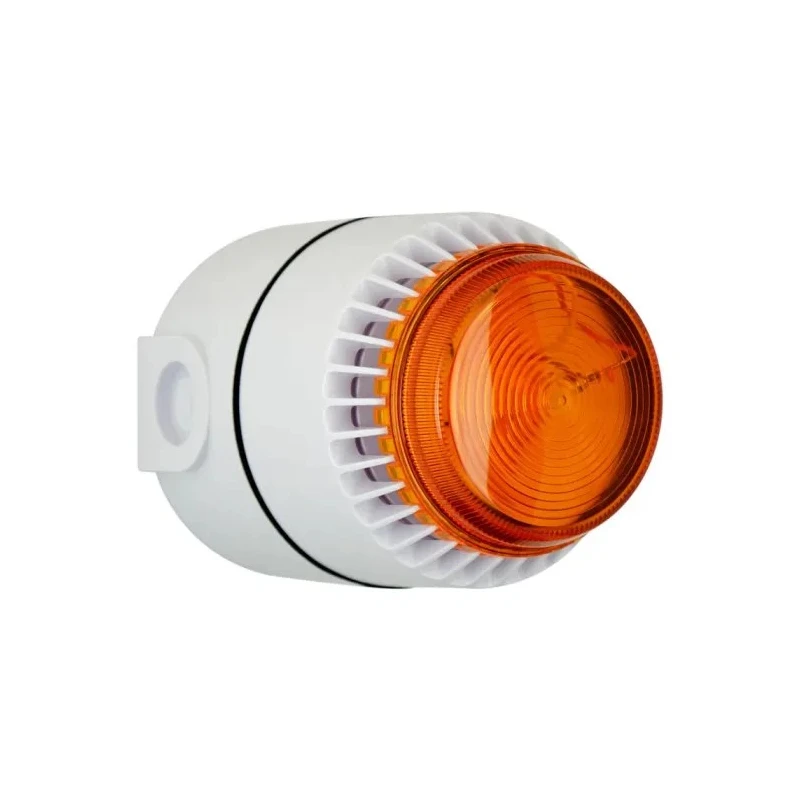 Eaton Amber Sounder-Beacon Combination, IP54, IP65, 24V DC, 101 dB @ 1m, Electronic Sounder Beacon 640024FULL-0078X
