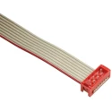 TE Connectivity Micro-MaTch Series Ribbon Cable Flat Ribbon 1.27 mm Pitch 8 Conductors 250 mm Length 1483352-3