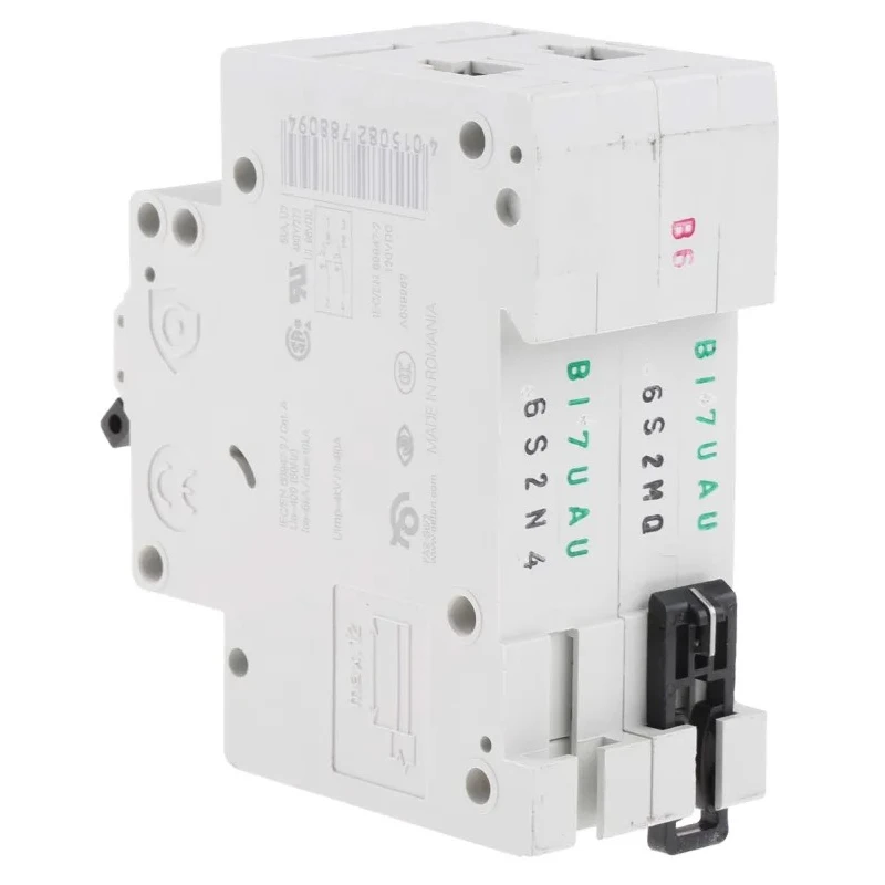 Eaton xEffect Miniature Circuit Breaker, 2-Pole, 6A, Type S, 230V AC, 60V DC, 10 kA Breaking Capacity 278809 FAZ-S6/2