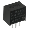 Recom Switching Regulator Through Hole 5V DC Output Voltage 500mA Output Current 2.5W Power R-785.0-0.5