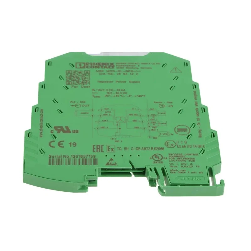 Phoenix Contact MINI MCR Series Signal Conditioner Current Input Current Output 24V dc Supply Class I B D T5 Div 2 2864422