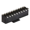 TE Connectivity AMPMODU HV100 Series 20-Contact 2 Row 2.54 mm Pitch Straight Surface PCB Socket 250V 12A 
