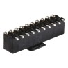 TE Connectivity AMPMODU HV100 Series 20-Contact 2 Row 2.54 mm Pitch Straight Surface PCB Socket 250V 12A