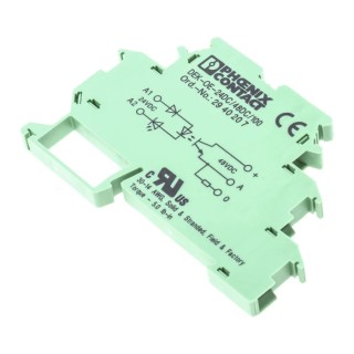 Phoenix Contact Solid State Relay DEK-OE- 24DC/48DC/100 Series DIN Rail Mount, 300 V Load, 300 V Control 2940207
