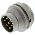 Lumberg 7 Pole Straight M16 DIN Plug Wall Mount Male Threaded Connector 5A 250V ac IP68 0314 07