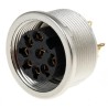 Lumberg 8 Pole Straight M16 DIN Socket Panel Mount Female Threaded Connector 60V AC 5A KFV 80