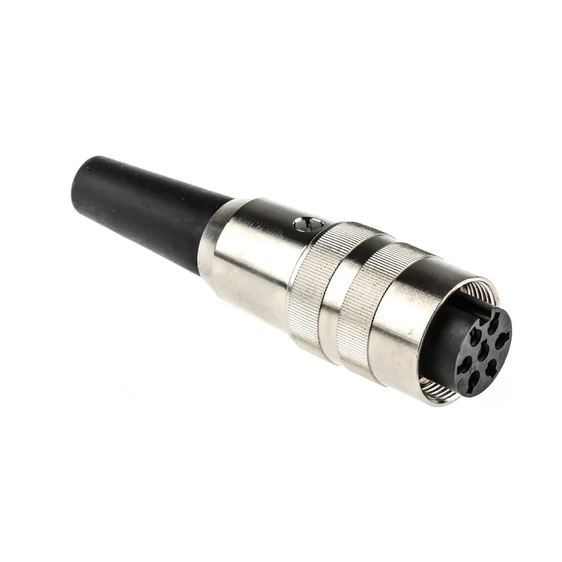 Lumberg 7 Pole Straight M16 DIN Socket Cable Female Threaded Connector 5A 250V ac KV 70