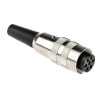 Lumberg 7 Pole Straight M16 DIN Socket Cable Female Threaded Connector 5A 250V ac KV 70