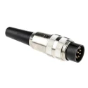 Lumberg 8 Pole Straight M16 DIN Plug, DIN EN 60529, 5A, 60V AC, IP40, Threaded Cable Male SV 80