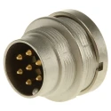 Lumberg 7 Pole Straight M16 DIN Plug Threaded Panel Mount Male 250V AC 5A SFV 70