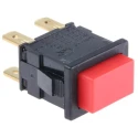Arcolectric (Bulgin) Ltd 8300 Series Push Button Switch, Latching, Panel Mount, 12.9 mm Cutout, DPDT, IP65, 250 H8350ABAADT