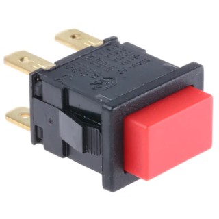 Arcolectric (Bulgin) Ltd 8300 Series Push Button Switch, Latching, Panel Mount, 12.9 mm Cutout, DPDT, IP65, 250 H8350ABAADT