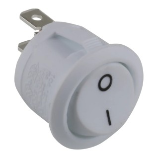 Arcolectric (Bulgin) Ltd On-Off On-Off Rocker Switch Panel SPST 10A 250V AC IP67 R13112AAAB