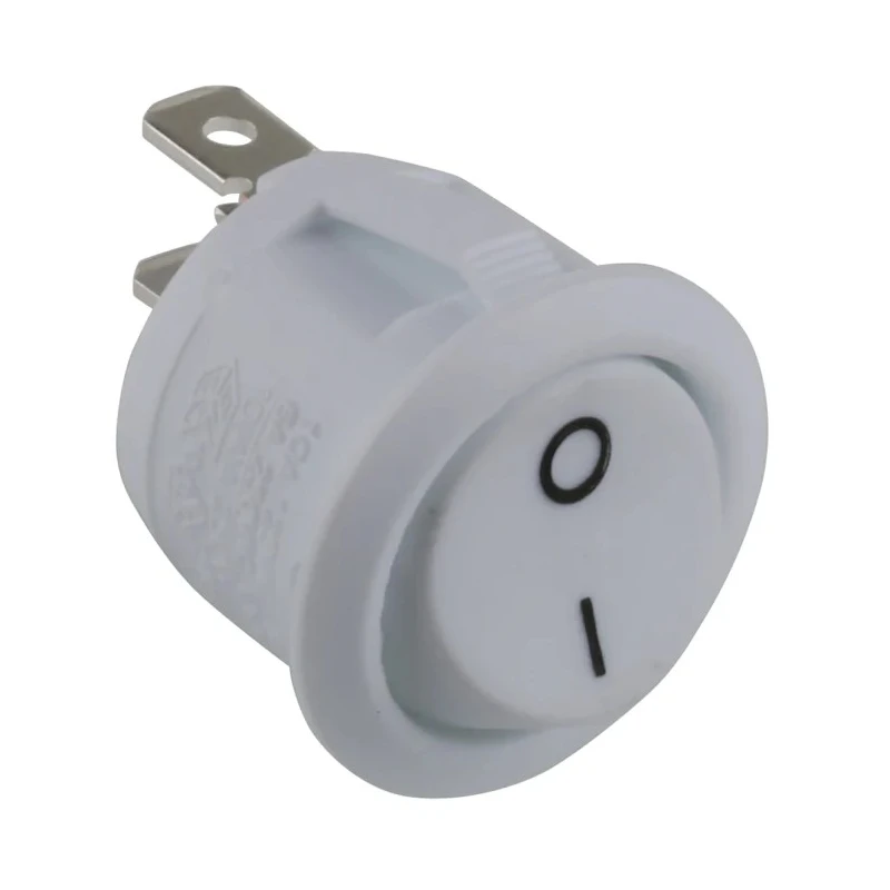 Arcolectric (Bulgin) Ltd On-Off On-Off Rocker Switch Panel SPST 10A 250V AC IP67 R13112AAAB
