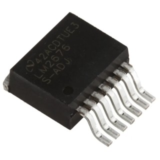 Texas Instruments Buck Converter Surface Mount, 37V Output Voltage, 3A Output Current LM2676S-ADJ/NOPB