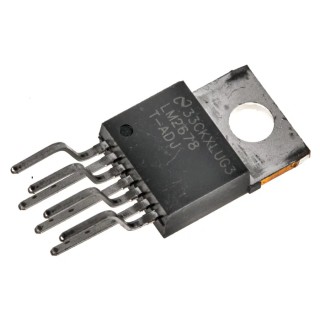 Texas Instruments Buck Converter Through Hole 37V Output Voltage 5A Output Current LM2678T-ADJ/NOPB