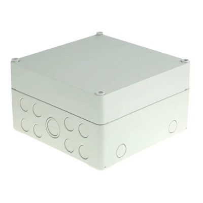 Spelsberg AK Compact Range Polystyrene Enclosure Grey Lid IP65 113.4 mm x 200 mm x 200 mm 74041301