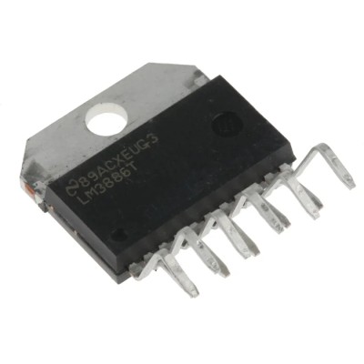 Texas Instruments Audio Power Amplifier, 11-Pin, 68W Output, Class A-B, Through Hole Mount LM3886T/NOPB