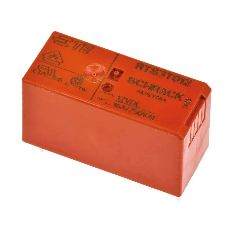TE Connectivity PCB Power Relay 12V DC Coil 16A Switching Current SPST RTS3T012