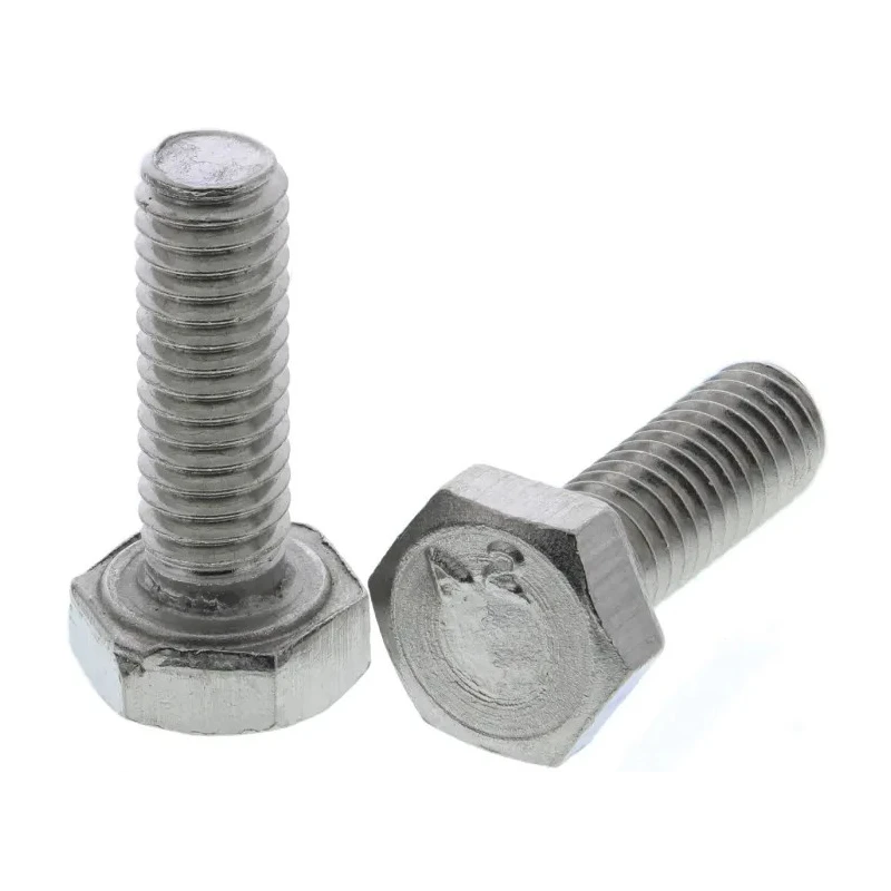 RS PRO Plain Stainless Steel Hex Bolt M4 x 12 mm, DIN 933 Standard 520-015