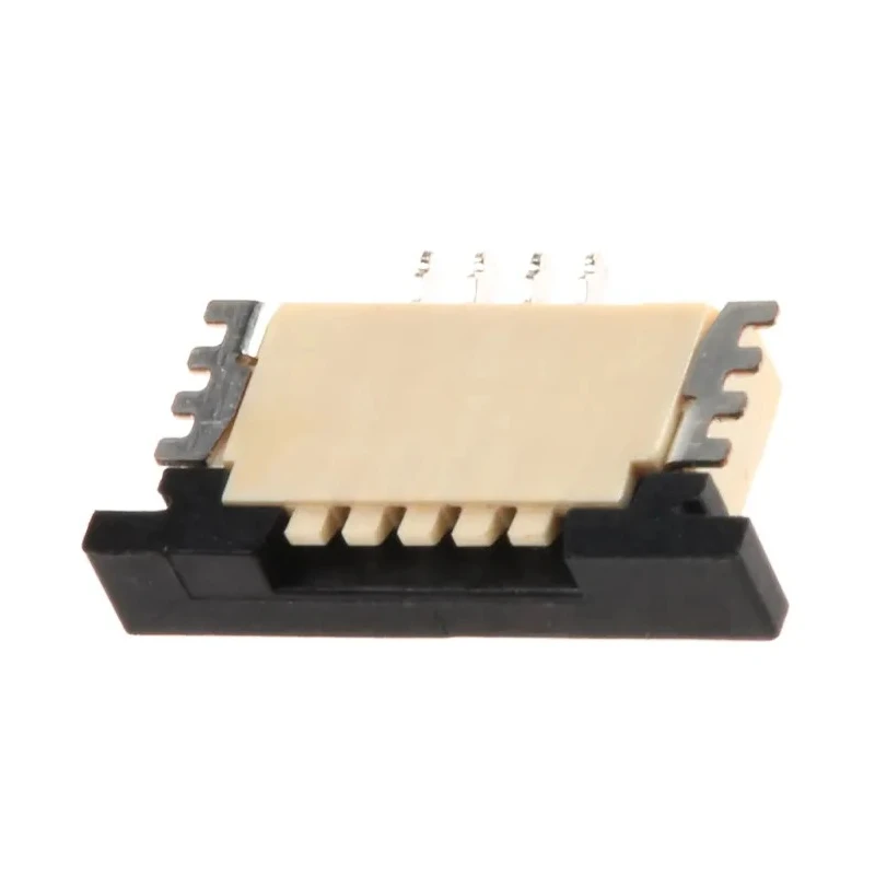 TE Connectivity FPC 1 mm Pitch 4 Way Right Angle Female FPC Connector, Solder 84952-4
