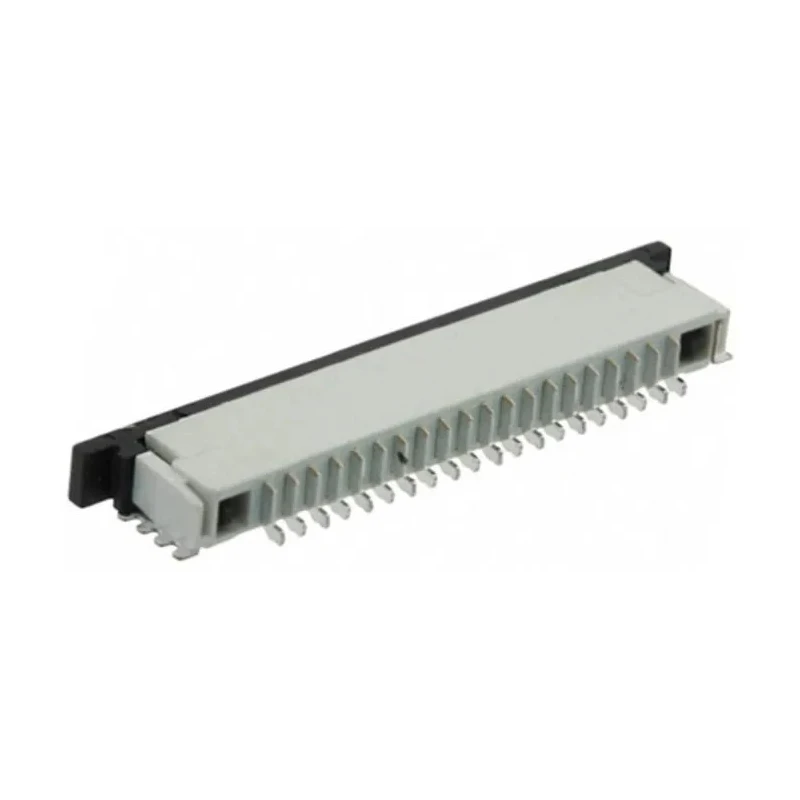 TE Connectivity FPC 1 mm Pitch 24 Way Right Angle Female FPC Connector, Solder 2-84952-4