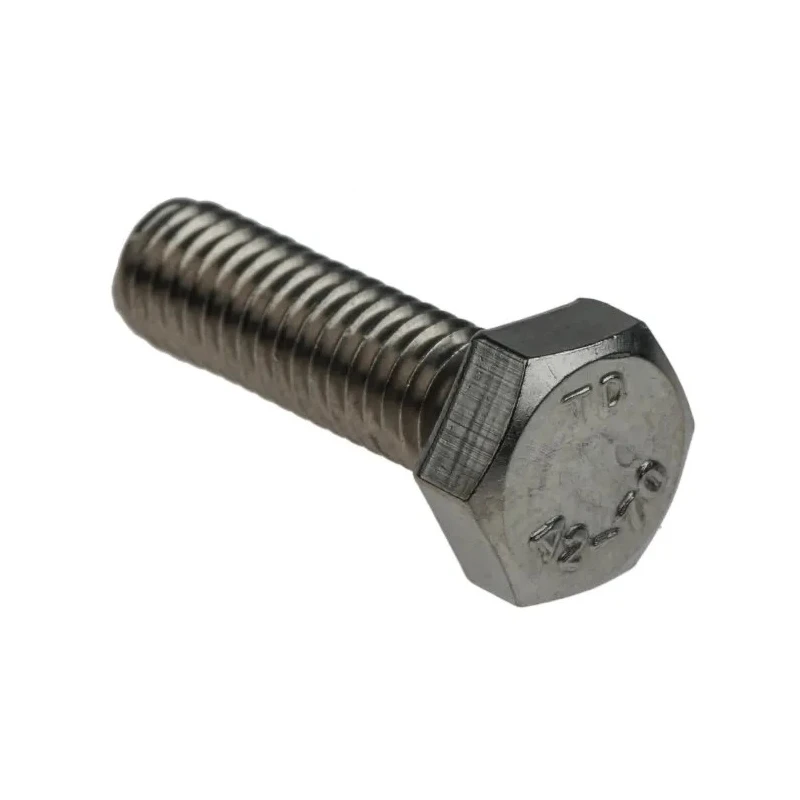 RS PRO Stainless Steel Hex Bolt M6 x 20 mm, A2 Type 304 Corrosion Resistant DIN 933 520-138