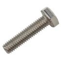 RS PRO Plain Stainless Steel Hex Bolt M6 x 25 mm Grade 8.8 RoHS Compliant 520-144