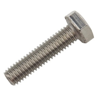 RS PRO Plain Stainless Steel Hex Bolt M6 x 25 mm Grade 8.8 RoHS Compliant 520-144