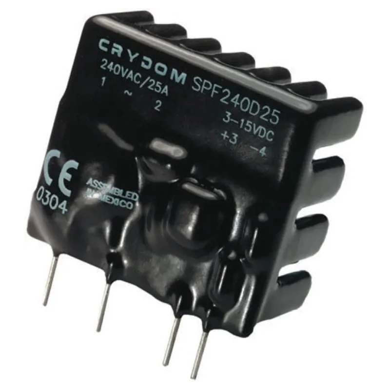 Crydom SPFE Series Solid State Relay, 25 A Load, PCB Mount, 280 Vrms Load, 32V Control SPFE240D25