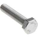 RS PRO Stainless Steel Hex Bolt M6 x 30 mm, A2 Type 304, DIN 933 520-150