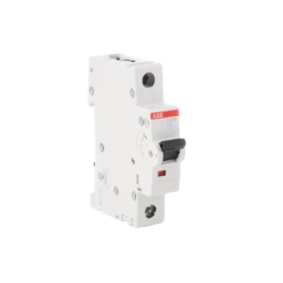 ABB System Pro M Compact Miniature Circuit Breaker, 1-Pole, 6A, Type C, 253V AC, 72V DC, 10kA 2CDS271001R0064 S201M-C6