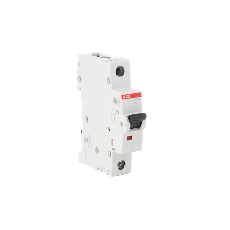 ABB System Pro M Compact Miniature Circuit Breaker, 1-Pole, 6A, Type C, 253V AC, 72V DC, 10kA 2CDS271001R0064 S201M-C6