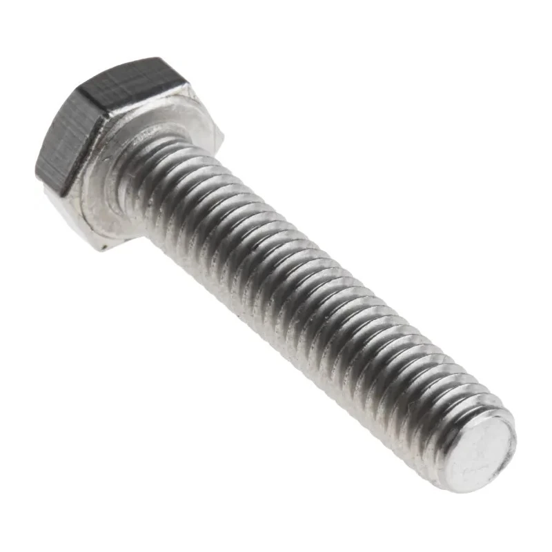 RS PRO Stainless Steel Hex Bolt M6 x 30 mm, A2 Type 304, DIN 933 520-150