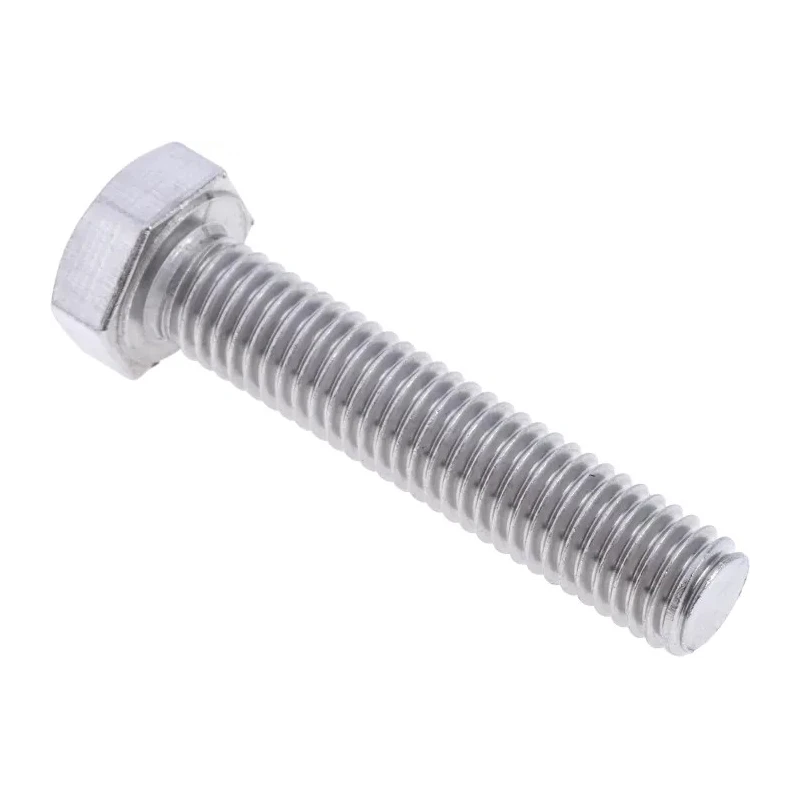 RS PRO Stainless Steel Hex Bolt M8 x 40 mm DIN 933 520-239