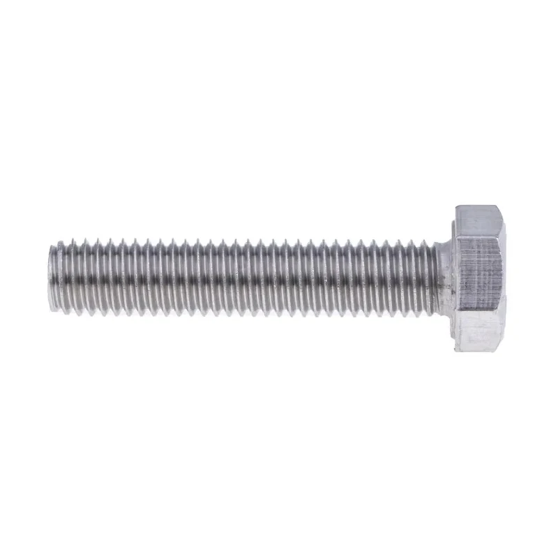 RS PRO Stainless Steel Hex Bolt M8 x 40 mm DIN 933 520-239