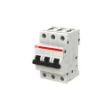 ABB System Pro M Compact Miniature Circuit Breaker 3-Pole 32A Type C 440V AC 12V DC 10kA Breaking 2CDS273001R0324 S203M-C32
