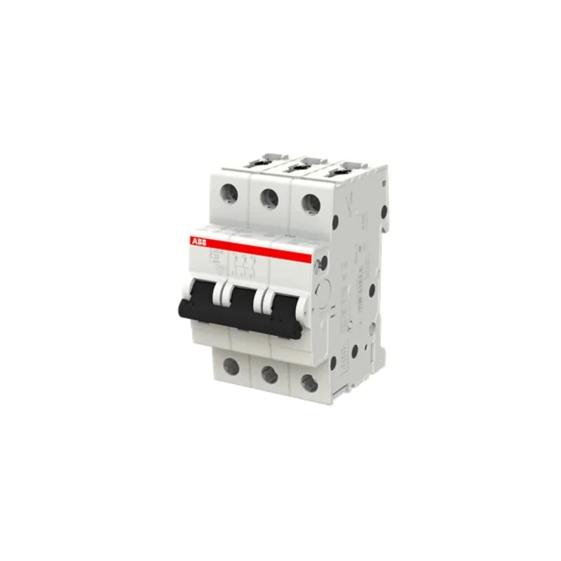 ABB System Pro M Compact Miniature Circuit Breaker 3-Pole 32A Type C 440V AC 12V DC 10kA Breaking 2CDS273001R0324 S203M-C32