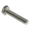 RS PRO Stainless Steel Hex Bolt M10 x 50 mm, DIN 933, A2 Type 304 Corrosion Resistant 520-302