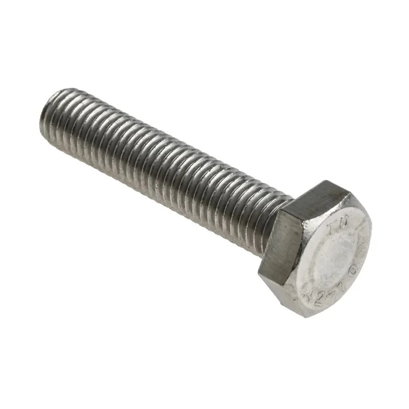 RS PRO Stainless Steel Hex Bolt M10 x 50 mm, DIN 933, A2 Type 304 Corrosion Resistant 520-302