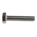 RS PRO Stainless Steel Hex Bolt M10 x 50 mm, DIN 933, A2 Type 304 Corrosion Resistant 520-302