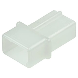 TE Connectivity Commercial MATE-N-LOK Female Connector Housing 5.08 mm Pitch 2 Way 1 Row Straight 1-480319-0