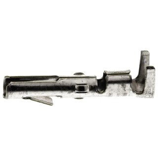 TE Connectivity Commercial MATE-N-LOK Series Female Crimp Terminal, Tin Plated Brass, 17 AWG Min IDC, 13 AWG Max 163306-2