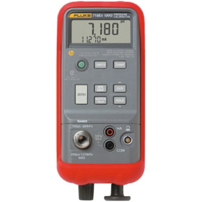 Fluke 718 EX Handheld Pressure Calibrator -830 mbar to 20 bar Range, ±0.05% Accuracy, Alkaline Battery FLUKE-718EX 300/APAC
