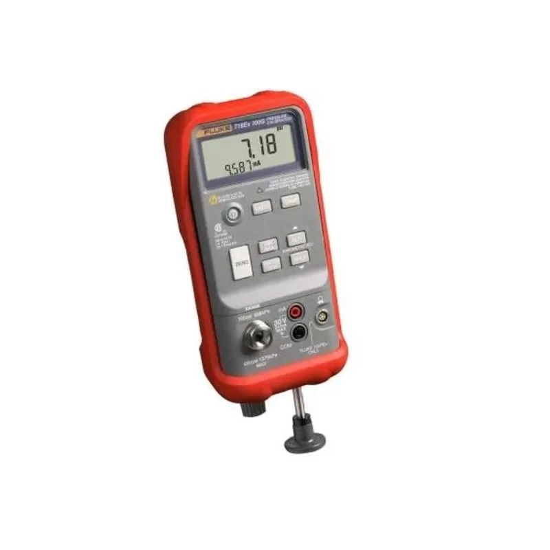 Fluke 718 EX Handheld Pressure Calibrator -830 mbar to 20 bar Range, ±0.05% Accuracy, Alkaline Battery FLUKE-718EX 300/APAC