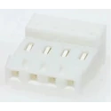 TE Connectivity MTA-156 Female Connector Housing 3.96 mm Pitch 3 Way 1 Row Right Angle 3-640429-3